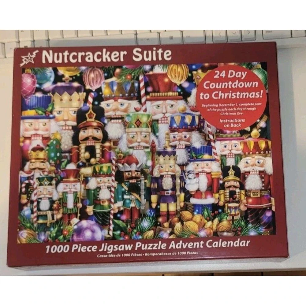 Vermont Christmas Company Nutcracker Suite Advent Calendar puzzle - SEALED